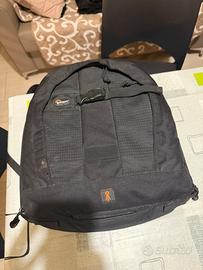 Zaino per reflex antiurto con piu scomparti