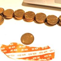 Danimarca - Lotto di 41 monete da 20 Corone FDC- a