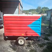 Carrello appendice furgonato