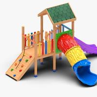 CASTELLO SCALATA IN LEGNO - PLAYGROUND PER ESTERNI