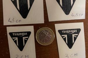 adesivi replica Triumph