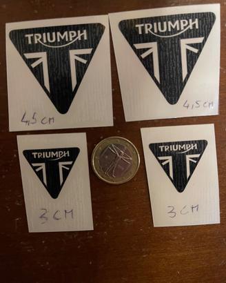 adesivi replica Triumph