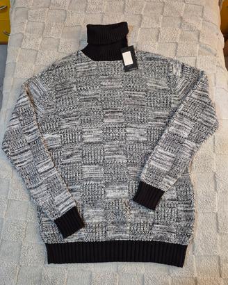 maglione a collo alto 
