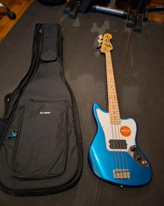Fender Squier Jaguar bass lake placid blue -nuovo-
