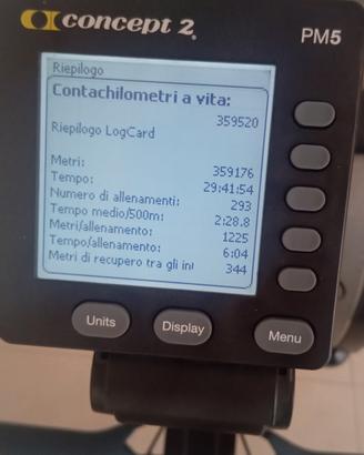 Rower Concept2 PM5