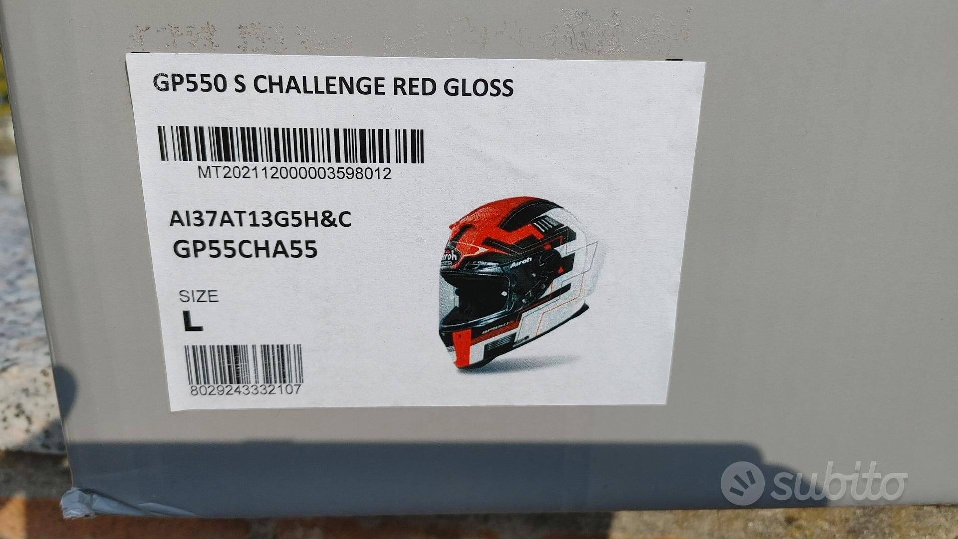 Casco Airoh GP550 S Challenge Red Gloss - Accessori Moto In vendita a  Venezia