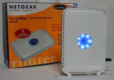 Router WiFi NetGear RangeMax WPN824