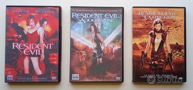 3 DVD Resident Evil