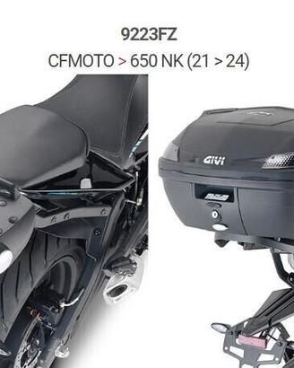 Portapacchi Givi per CF Moto 650 NK
