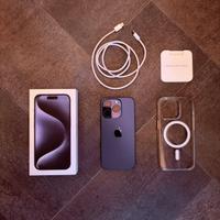 iPhone 15 Pro 256 giga Blue Titanium