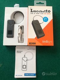 Lucchetto Elettronico con apertura impronta digit