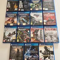 Giochi per Sony PS4 prezzi in descrizione!