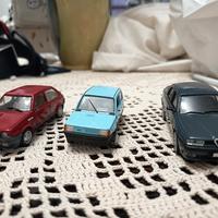 3 modellini auto scala 1/43