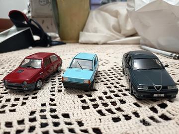 3 modellini auto scala 1/43