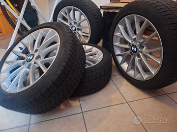 4 cerchi in lega 17 originali BMW tipo 7Jx17H2