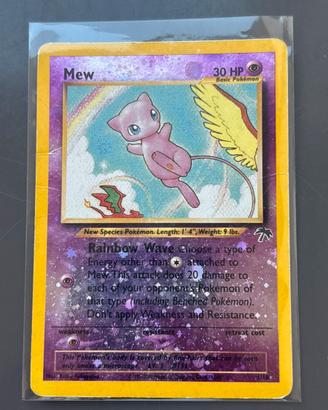 Carta Pokèmon Mew 1/18 ENG - Reverse Holo