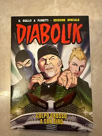 Fumetto Diabolik “colpo grosso a San Siro”