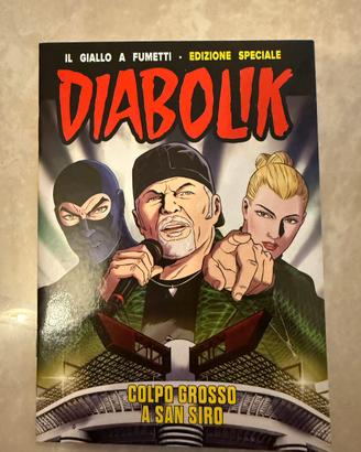 Fumetto Diabolik “colpo grosso a San Siro”