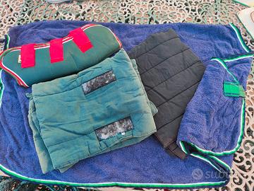 Pony: set con coperta, sotto fasce, paracolpi 