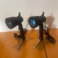 LAMPADA MINI SPOT FOTOGRAFO COPPIA TREPPIEDE