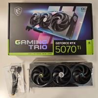 MSI GeForce RTX 5070 16GB Ti Gaming Trio OC nuova!