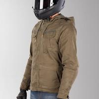 Giacca moto Macna Combat verde militare - PROMO