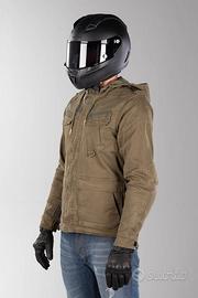 Giacca moto Macna Combat verde militare - PROMO