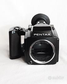 Corpo pentax 645 + magazzino film 120