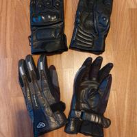 guanti pelle moto donna