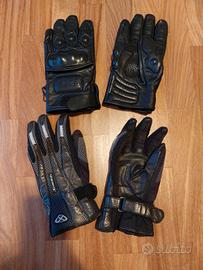 guanti pelle moto donna