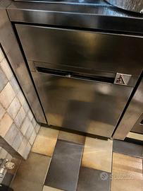 cucina a legna acciao inox