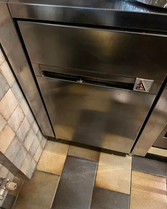 cucina a legna acciao inox
