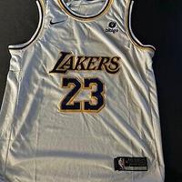 Maglia Lakers Lebron James autografata con COA 