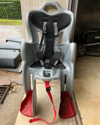 Seggiolino bici con schienale