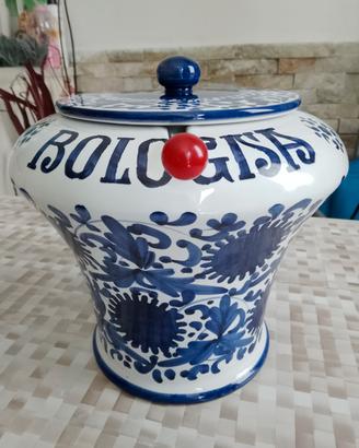 Vaso Fabbri Vintage, Maioliche Deruta Anni 60