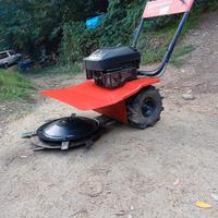 roto decespugliatore a 4 lame trazionata 