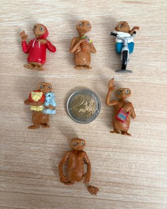 Set completo 6 figure E.T. L’extra Terrestre