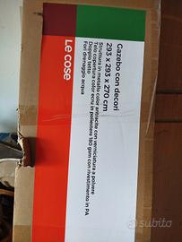 gazebo con decori " le cose" 3 x3