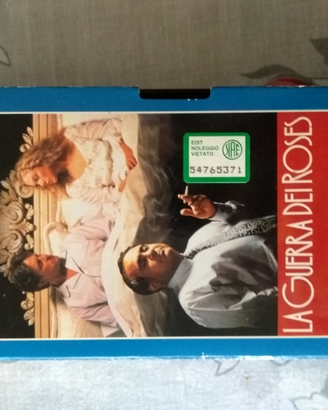 La guerra dei Roses VHS sottotitoli in inglese