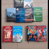 Romanzi di Grisham e Goldoni