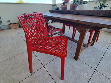 Tavolo e sedie esterno