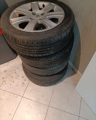 gomme + cerchi Peugeot 195/55 R16