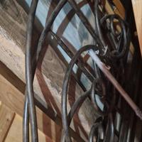 struttura matrimoniale in ferro battuto 