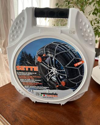 Catene da neve Weissenfels Clack & Go L140 nuove