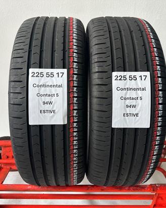 2 gomme 225 55 17 CONTINENTAL