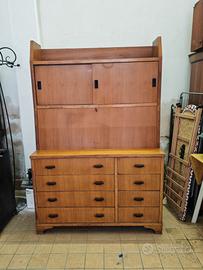 Mobile Credenza / Libreria Vintage in legno