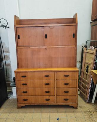 Mobile Credenza / Libreria Vintage in legno