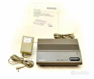 Segreteria telefonica a microcassetta Sanyo