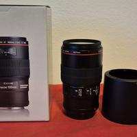 obiettivo Canon  100 mm EF 2.8 Macro IS USM