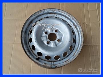 Cerchio in ferro 5,5 x 14 ALFA ROMEO 75 d'epoca